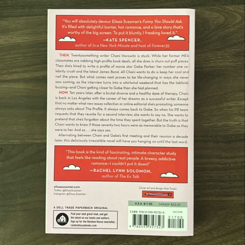 Funny You Should Ask by Elissa Sussman, Paperback | Pangobooks