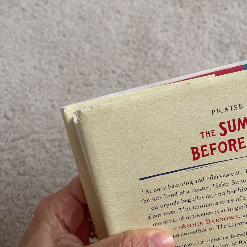 First Edition- The Summer Before the War