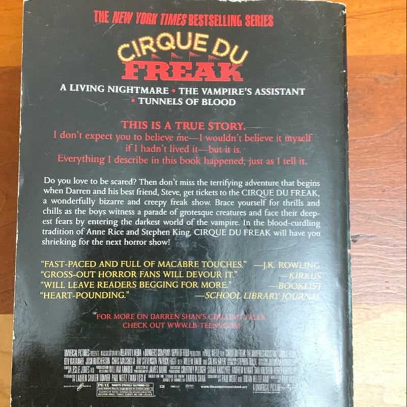 The Vampire's Assistant and Other Tales from the Cirque du Freak