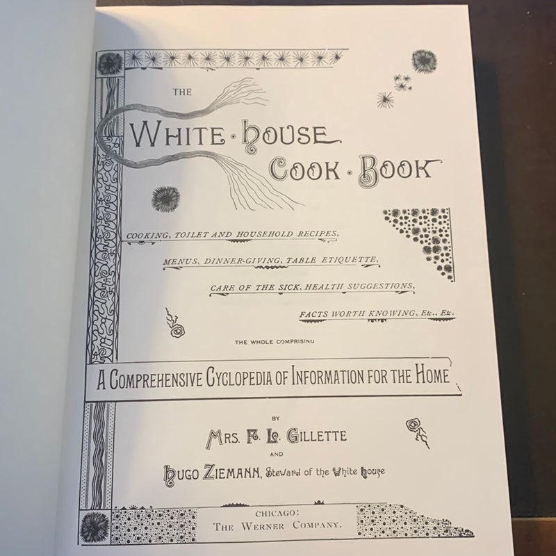  The Original White House Cookbook