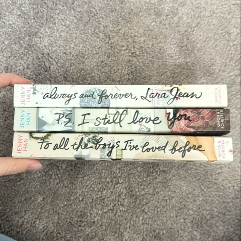 To All the Boys I've Loved Before Series  lot of 3