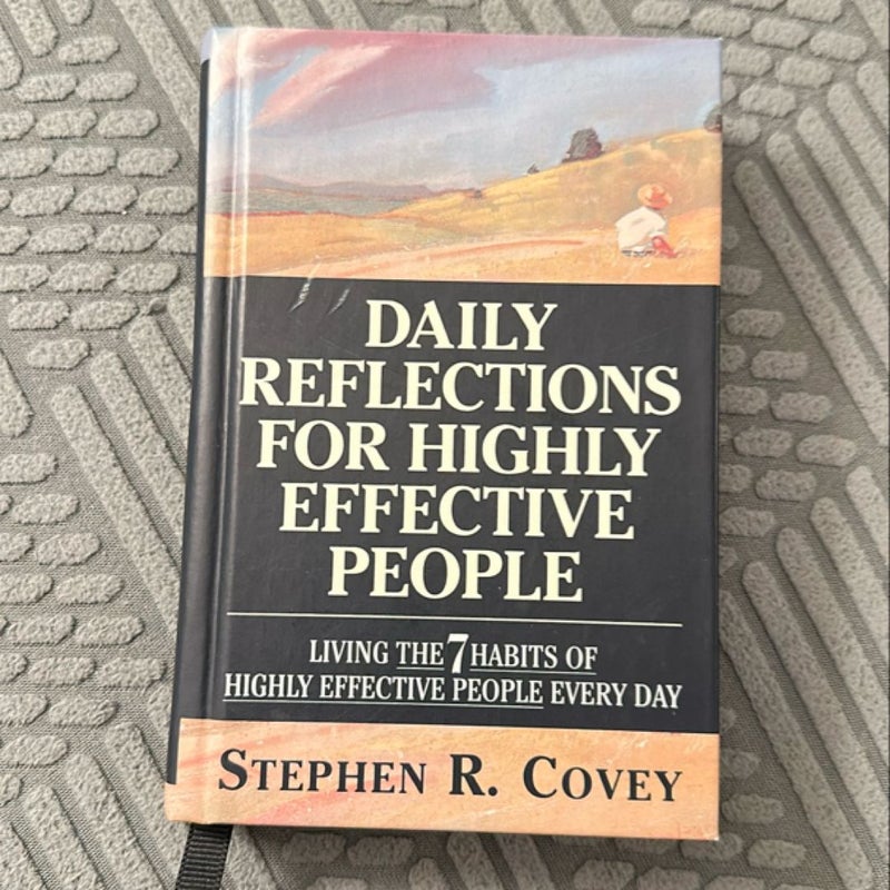 Daily Reflections for Highly Effective People