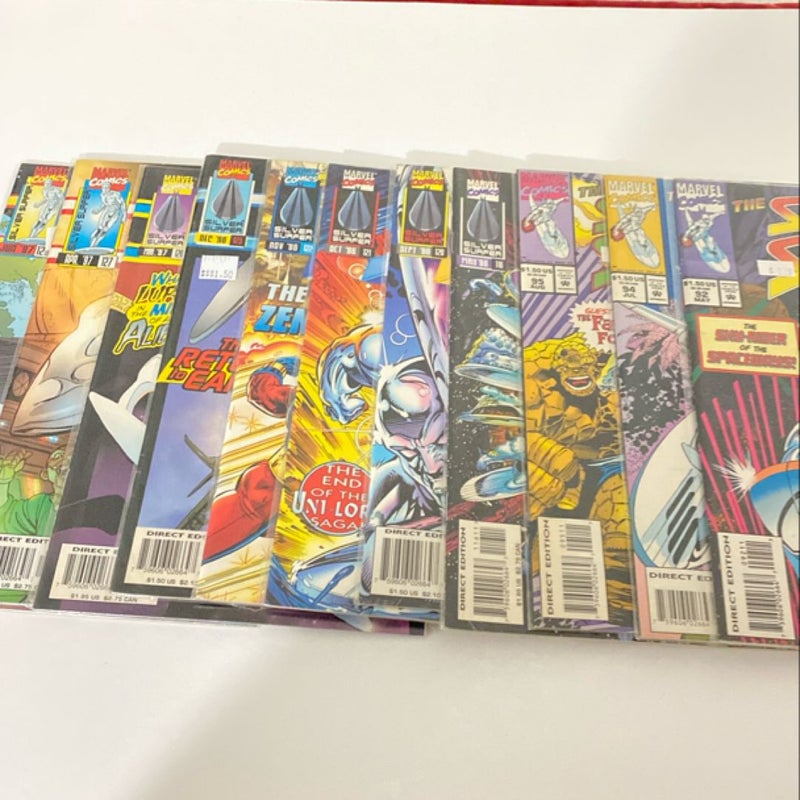 Silver surfer mixed lot 94-97