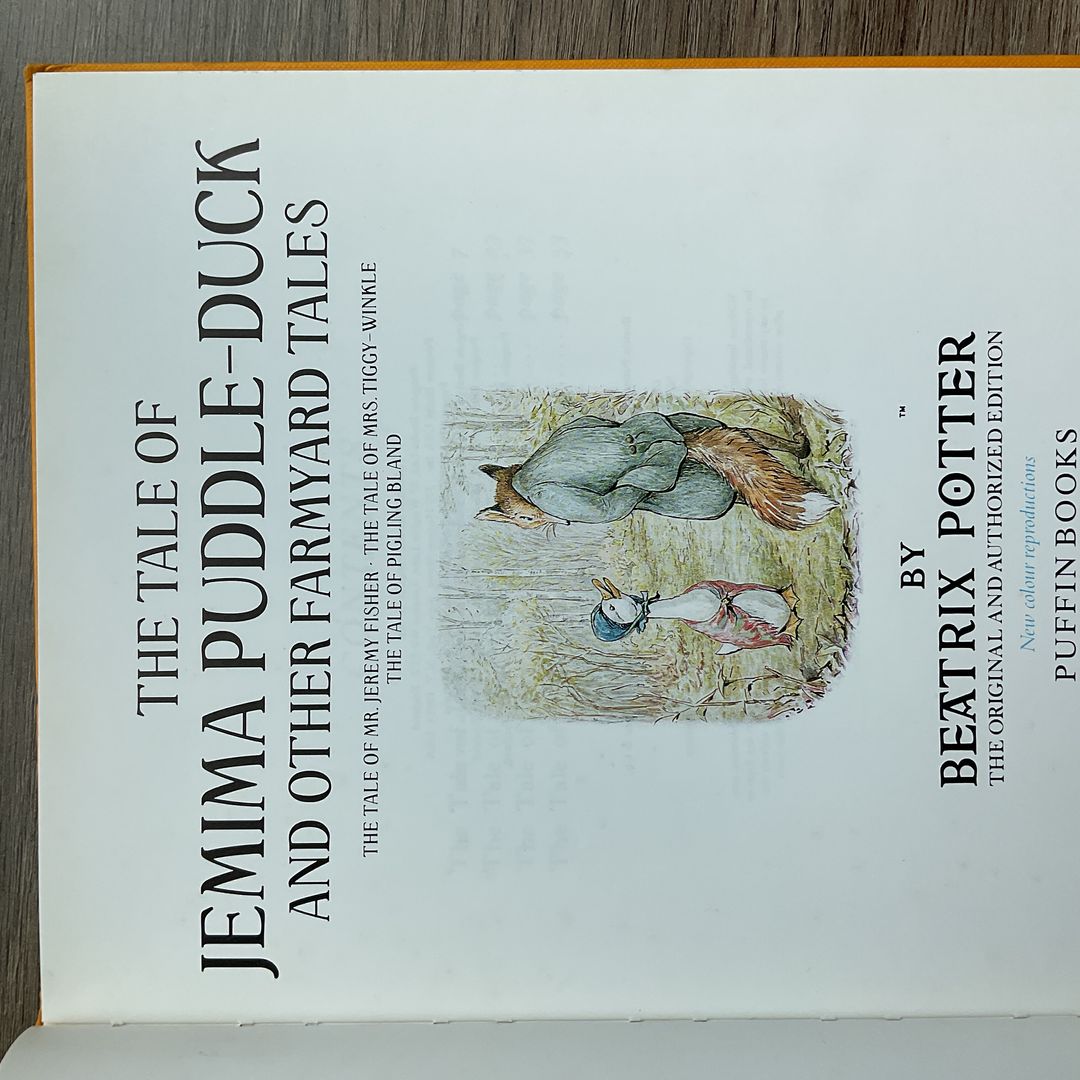 The Tale of Jemima Puddle-Duck and Other Farmyard Tales