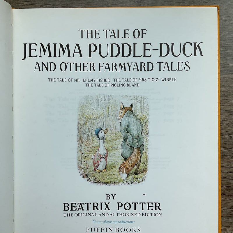 The Tale of Jemima Puddle-Duck and Other Farmyard Tales