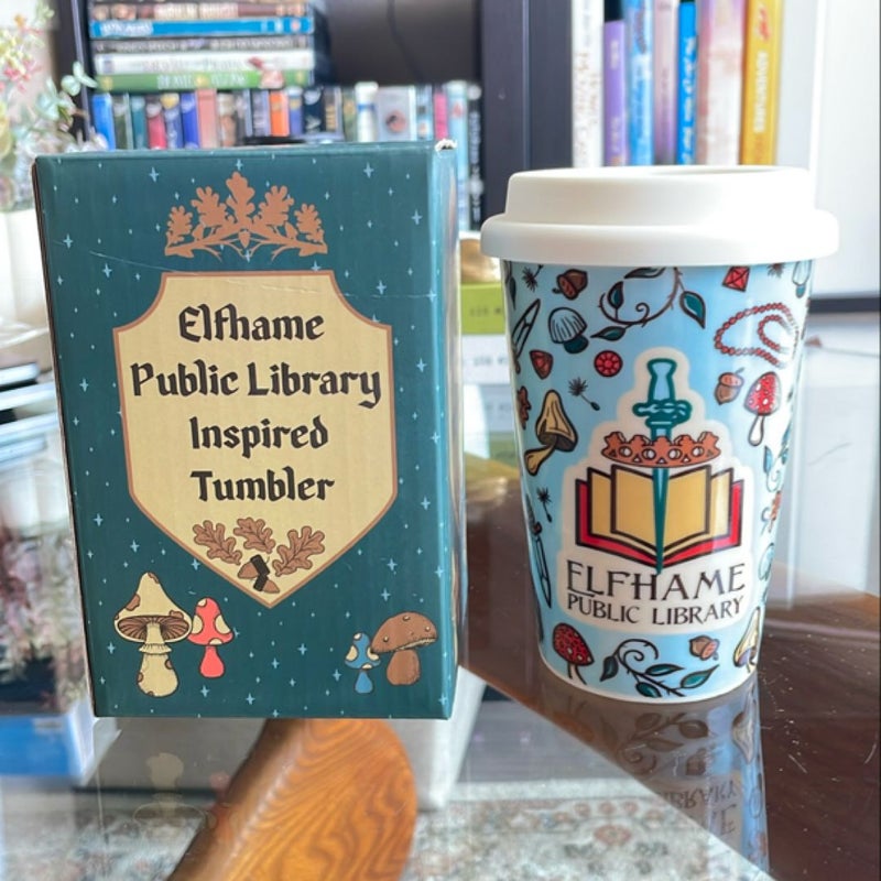 Bookish Box Elfhame Tumbler