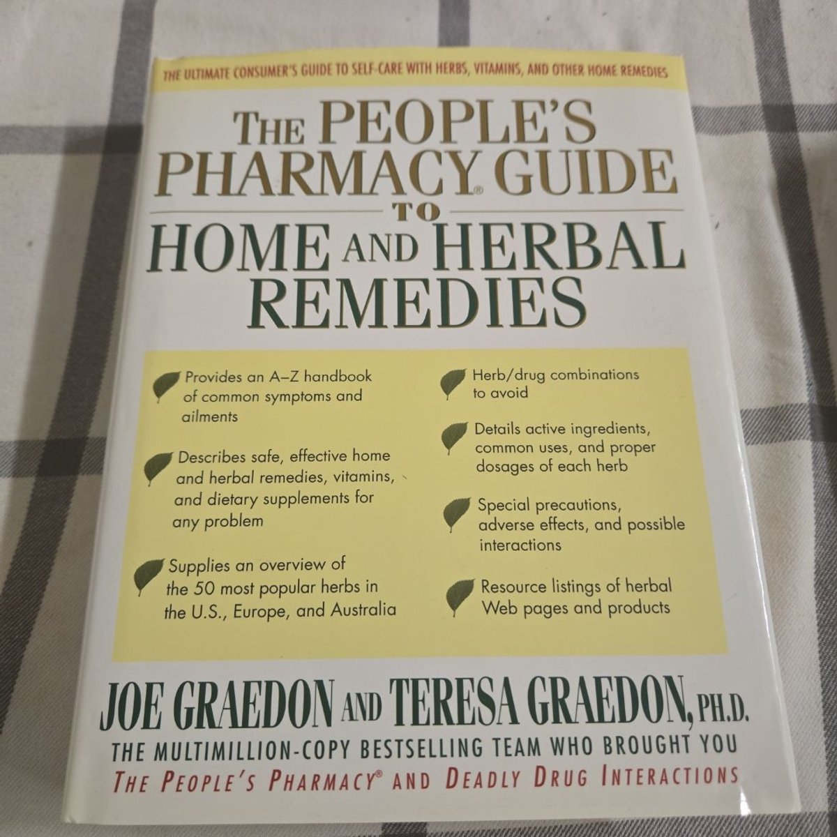 The People's Pharmacy Guide to Home and Herbal Remedies by Joe Graedon ...