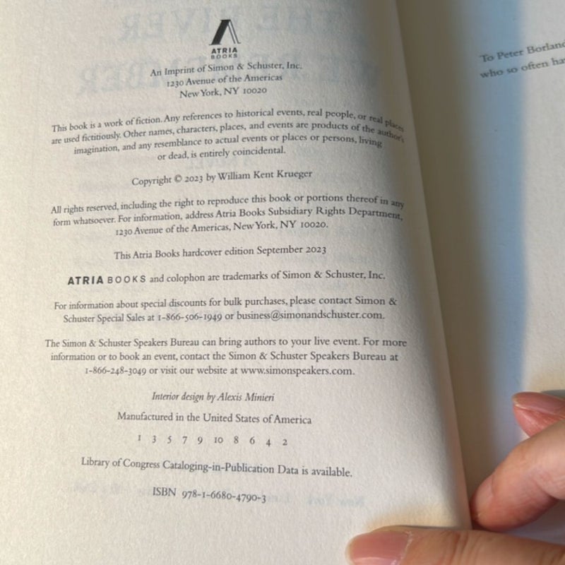 The River We Remember (Signed 1st Printing)