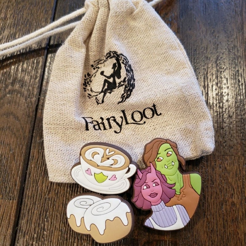 Fairyloot: Legends & Lattes Shoe Charms