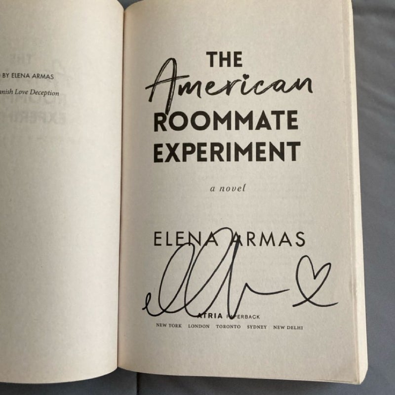 The American Roommate Experiment (SIGNED)