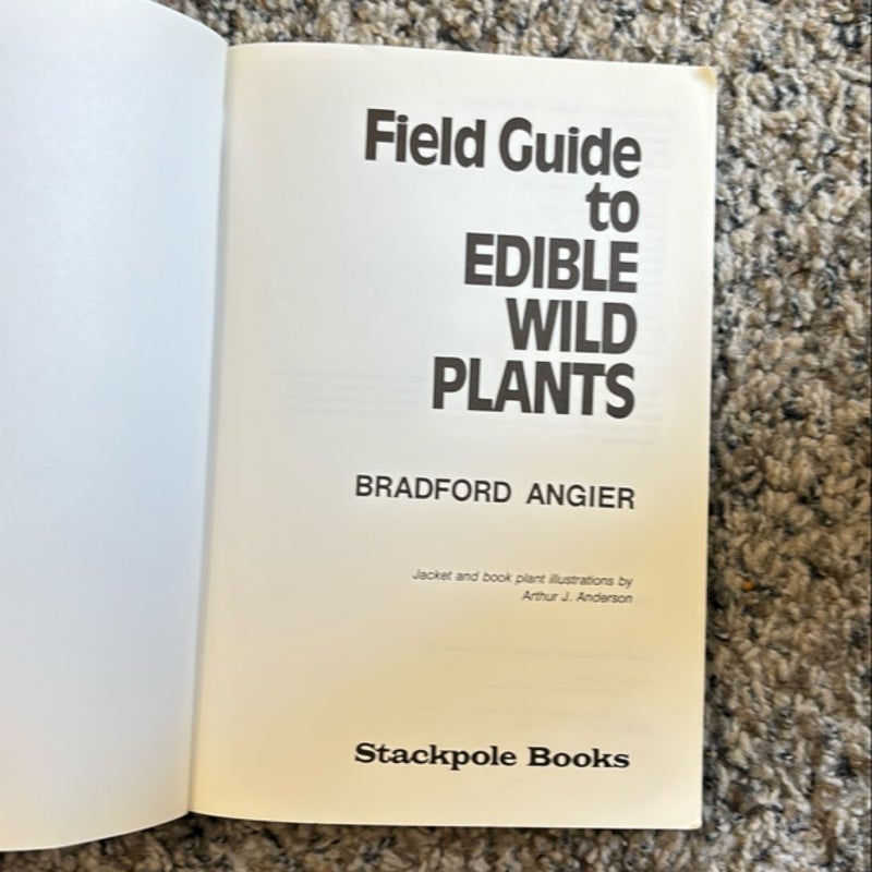 Field Guide to Edible Wild Plants