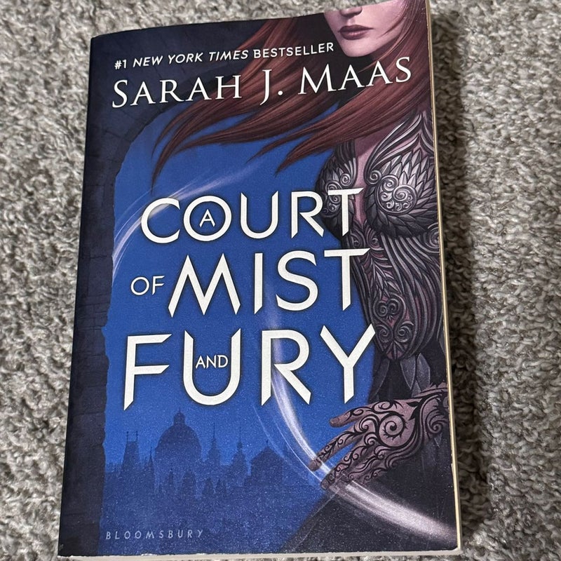 1st Edition/1st Print of A Court of Mist and Fury by Sarah J Maas