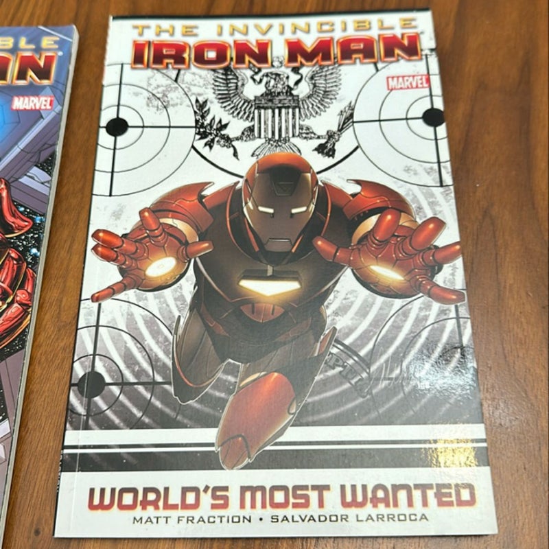 Invincible Iron Man - Volume 1 and 2