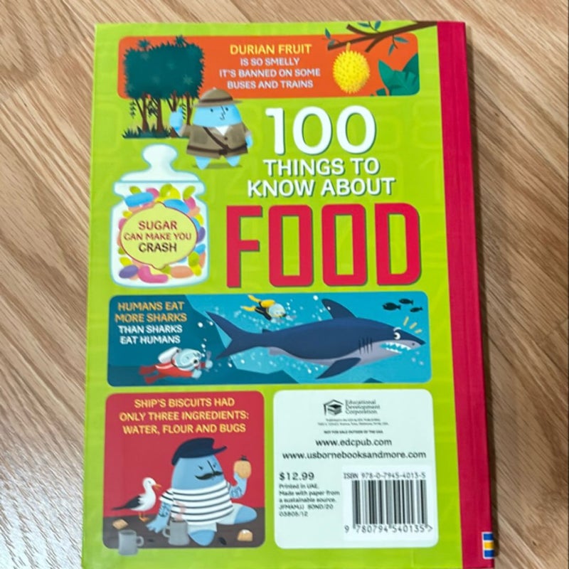 100 Things to Know about Food