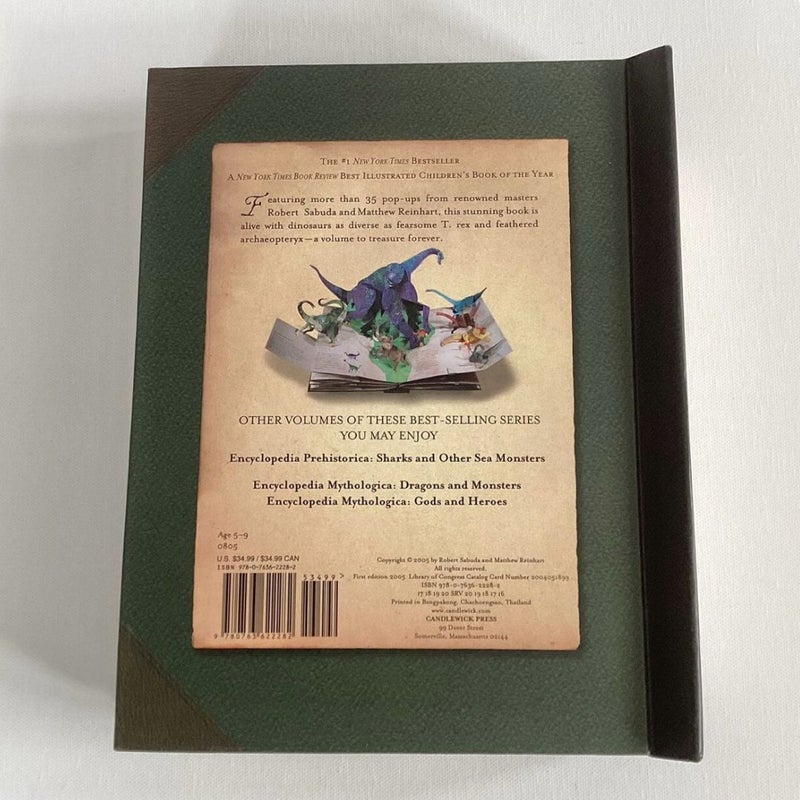 Encyclopedia Prehistorica Dinosaurs Pop-Up