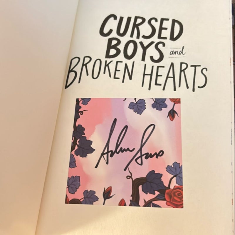 Dazzling Bookish Cursed Boys and Broken Hearts