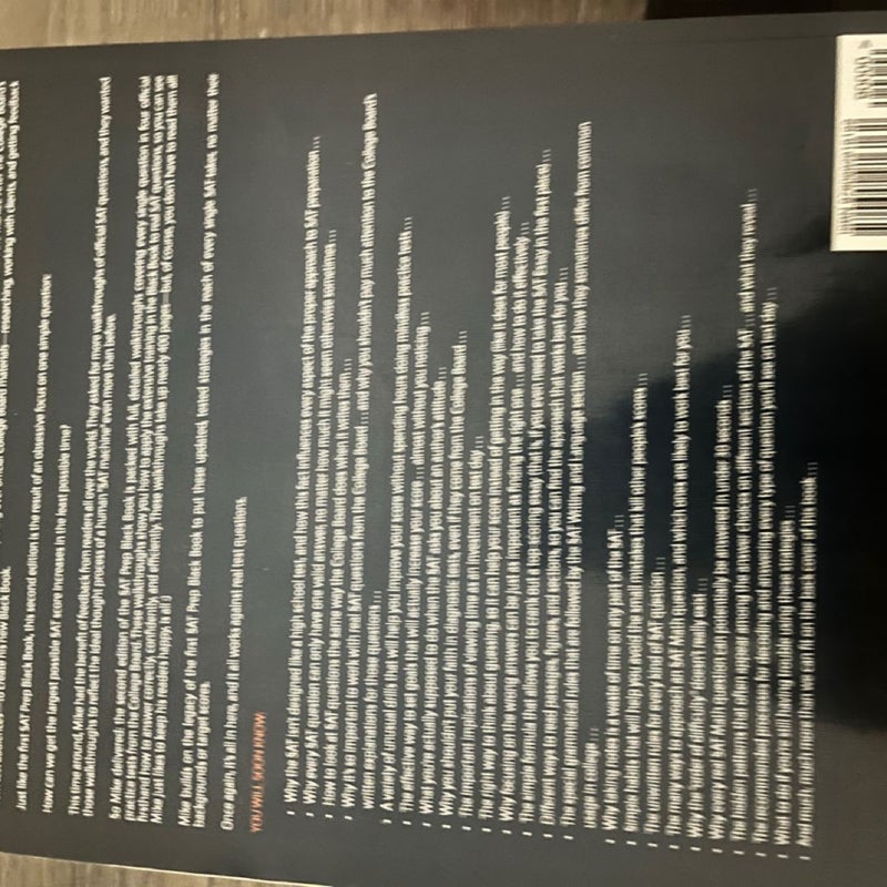 SAT Prep Black Book