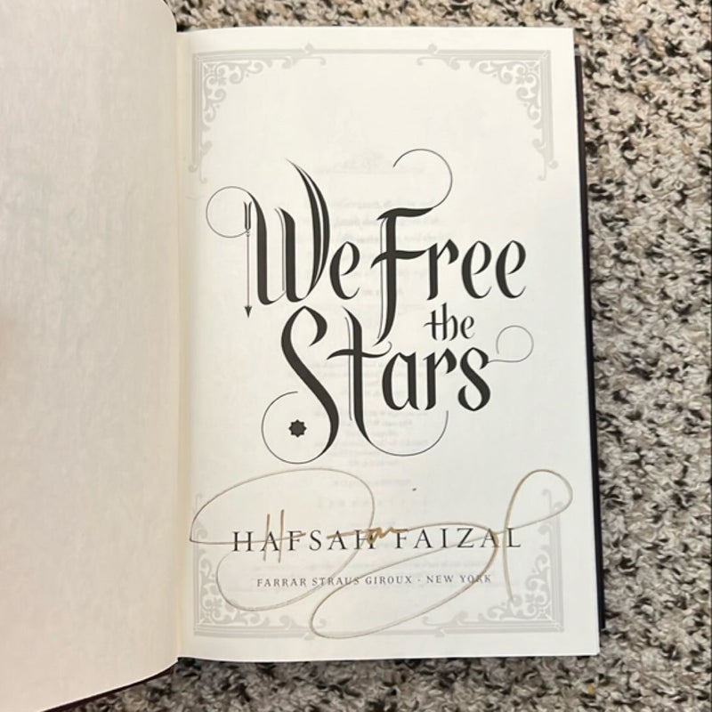 We Free the Stars - signed