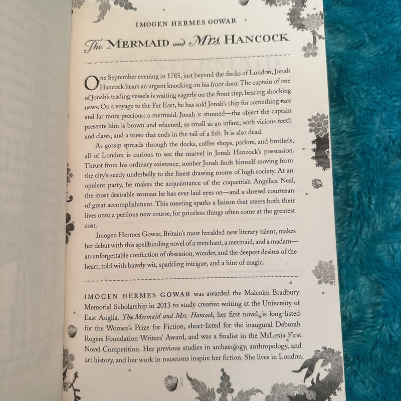 ADVANCE READER’S EDITION WITH CARD The Mermaid and Mrs. Hancock