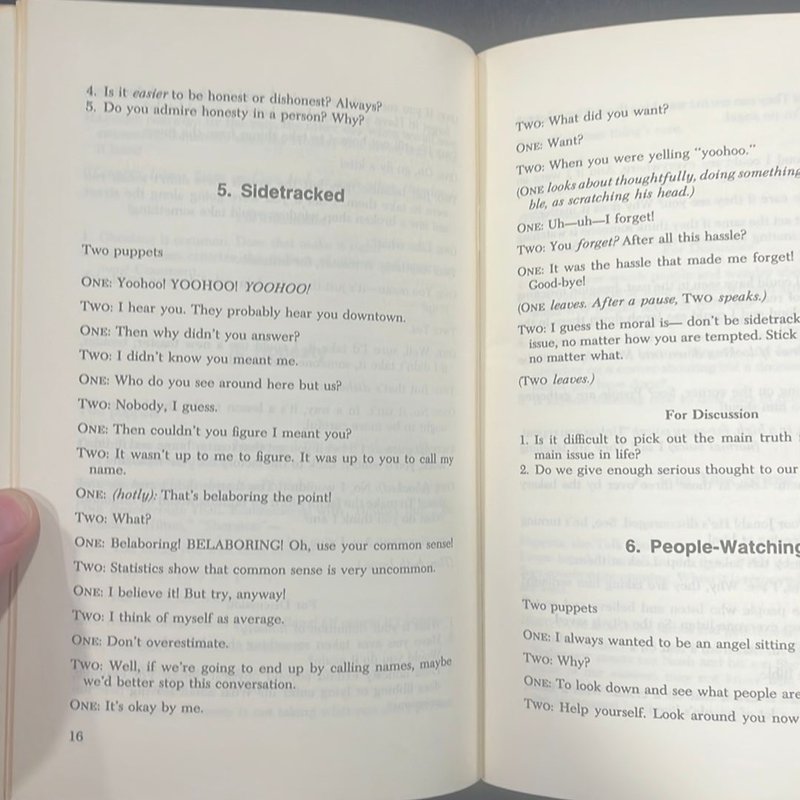 A Variety Book of Puppet Scripts by Sarah Walton Miller, Paperback ...
