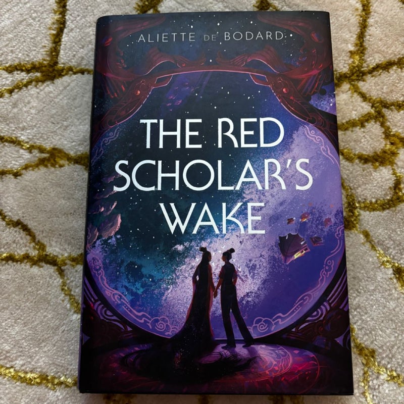 The Red Scholar’s Wake Illumicrate Exclusive Sprayed Edges