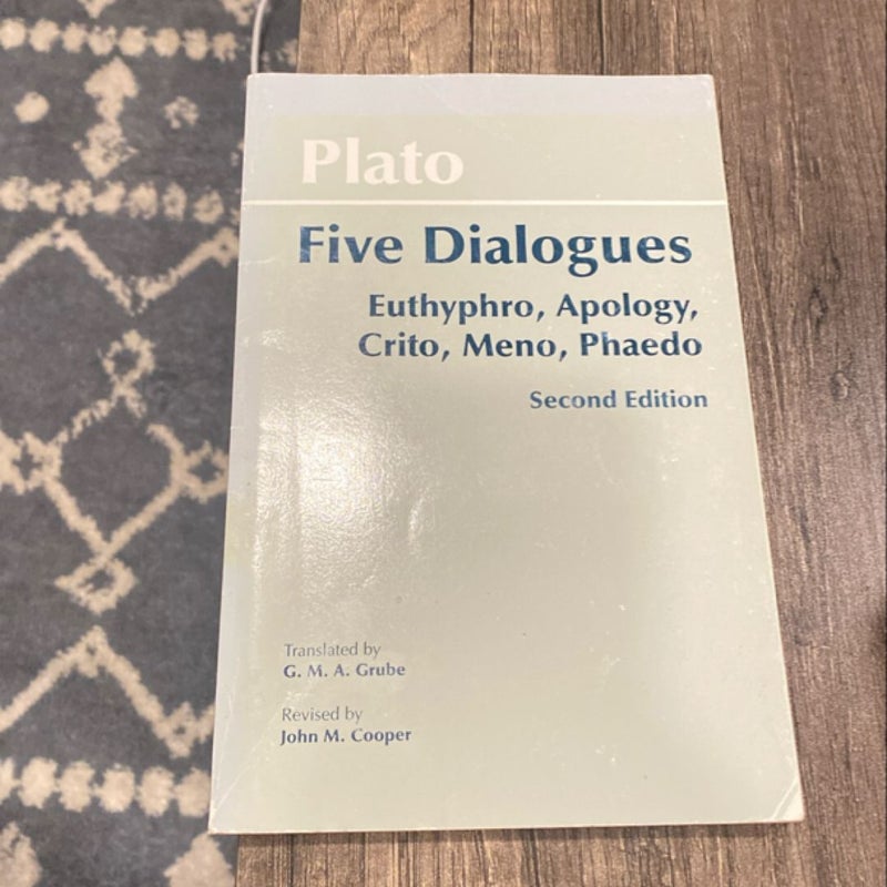 Plato: Five Dialogues