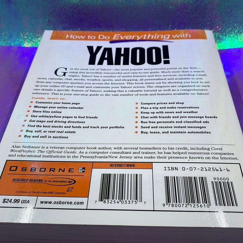 How to do everything with yahoo