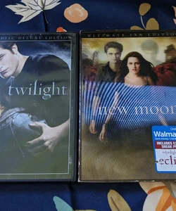 The Twilight Saga Lot - Twilight & New Moon DVD