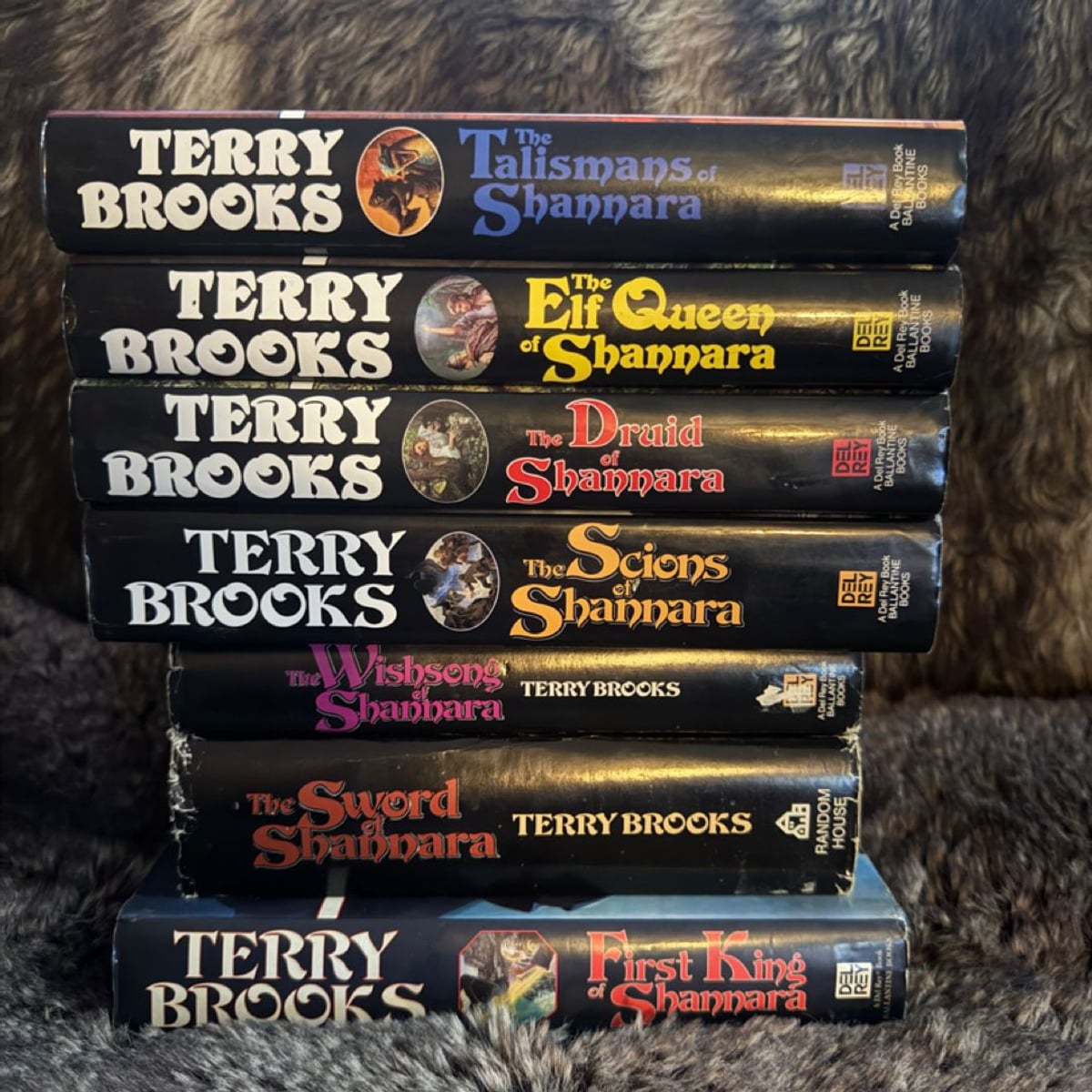 Terry Brooks Shannara Hardcover Lot – 7 Books – First Editions – Del ...