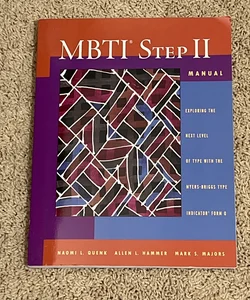 MBTI Step II Manual 