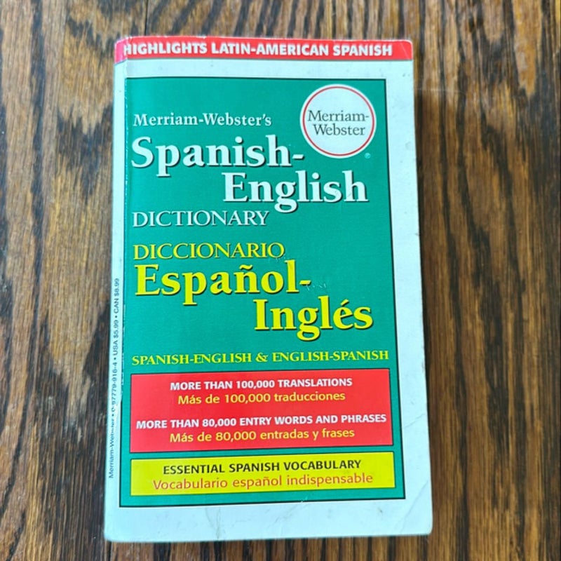 Spanish-English Dictionary 