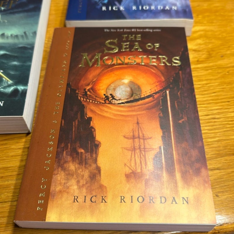 The Percy Jackson and the Olympians Pbk 3-Book