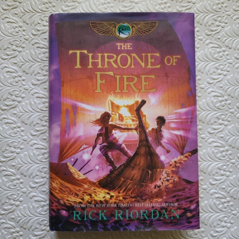 Kane Chronicles, the, Book Two the Throne of Fire (Kane Chronicles, the, Book Two) (First Edition)