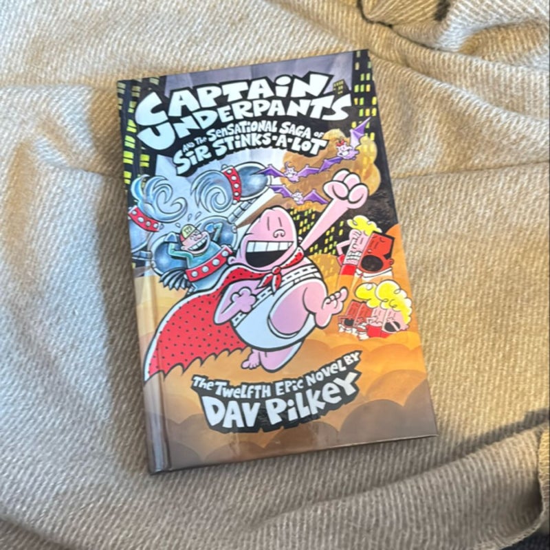 Captain Underpants and the Sensational Saga of Sir Stinks-a-Lot