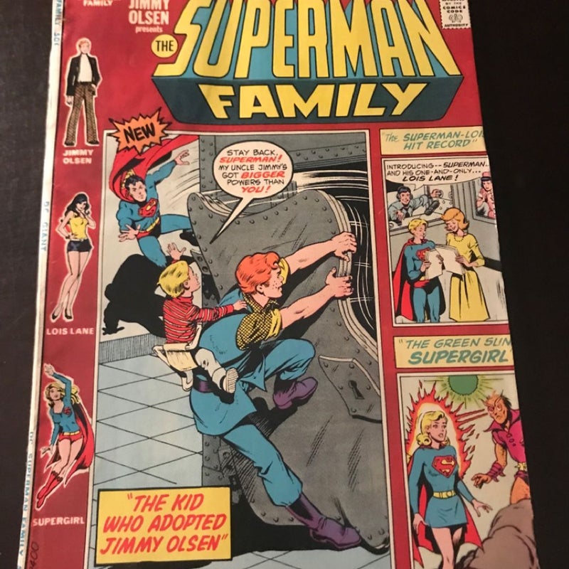 Superman Family No 170 Vintage Comics 1975 Great Condition