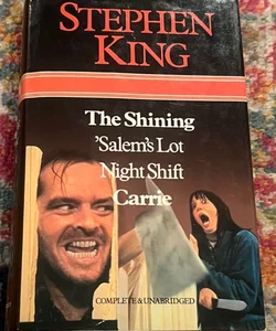 Stephen King - The Shining, Salems Lot, Night Shift, Carrie RARE FIRST EDITION