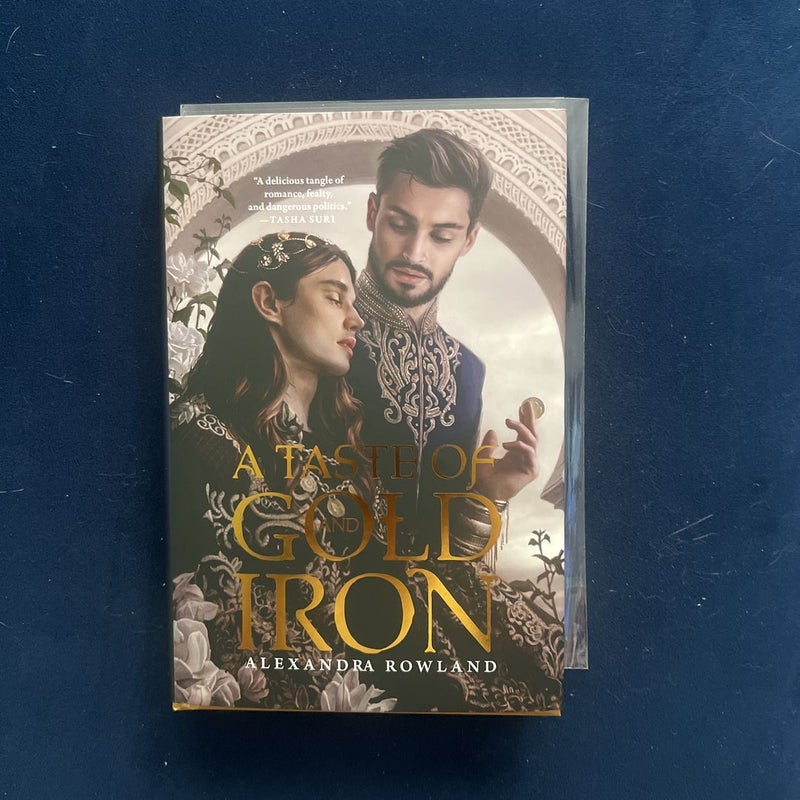 A Taste of Gold and Iron Bookish Box Edition