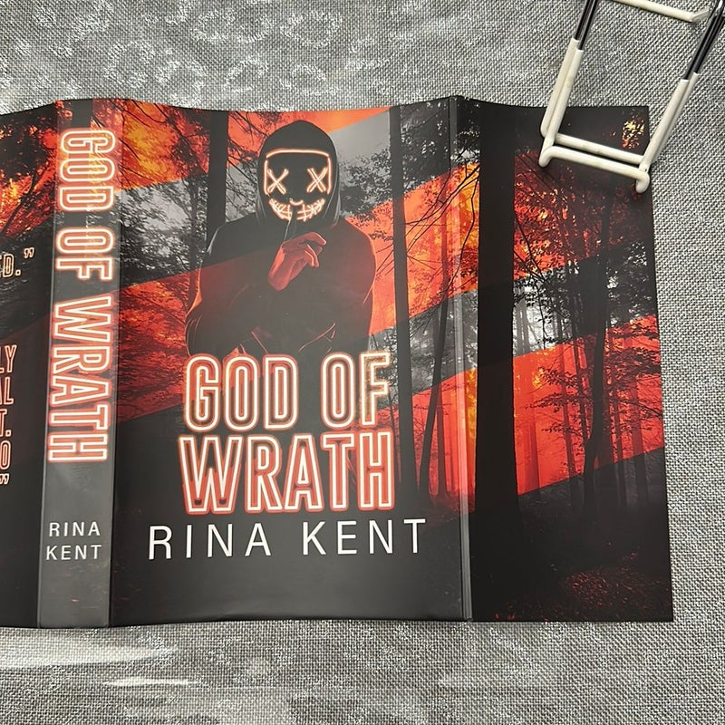 God of Wrath Rina Kent Baddies Book Box SE SIGNED