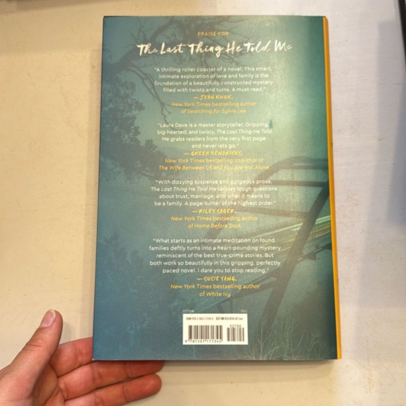 The Last Thing He Told Me