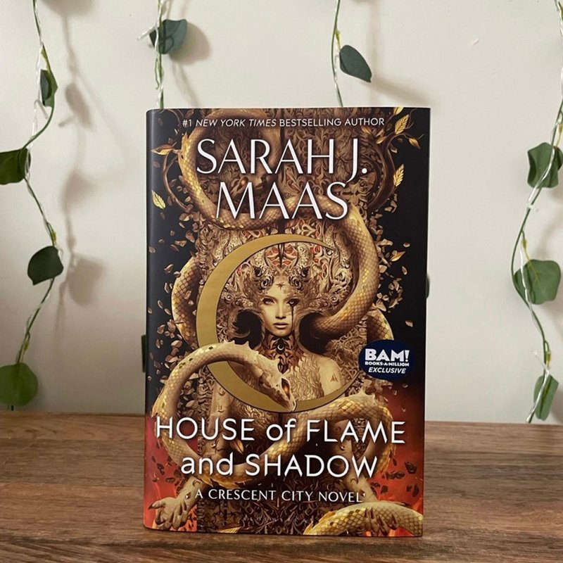 House of Flame and Shadow BAM exclusive by Sarah J Maas, Hardcover ...