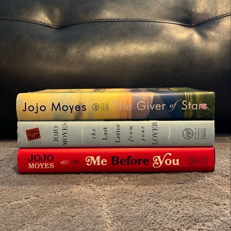 Jojo Moyes Bundle! The Giver of Stars, Me Before You, The Last Letter From Your Lover