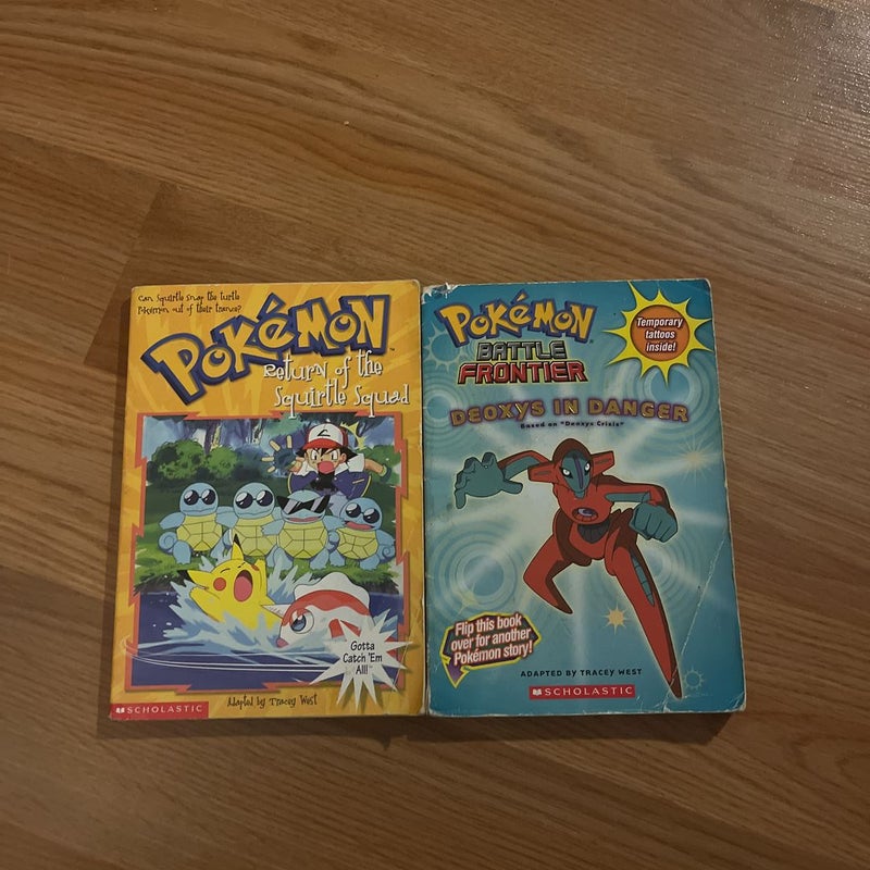 Pokémon books 