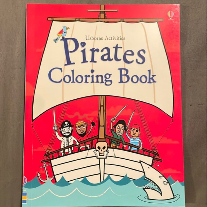 Pirates Coloring Book