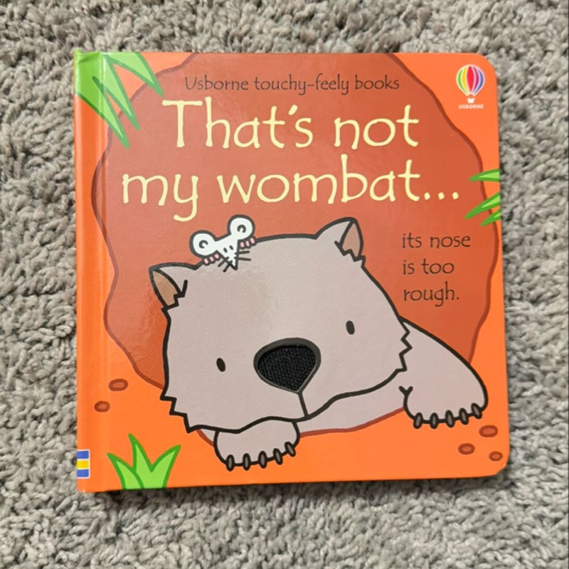 Thats Not My Wombat ...