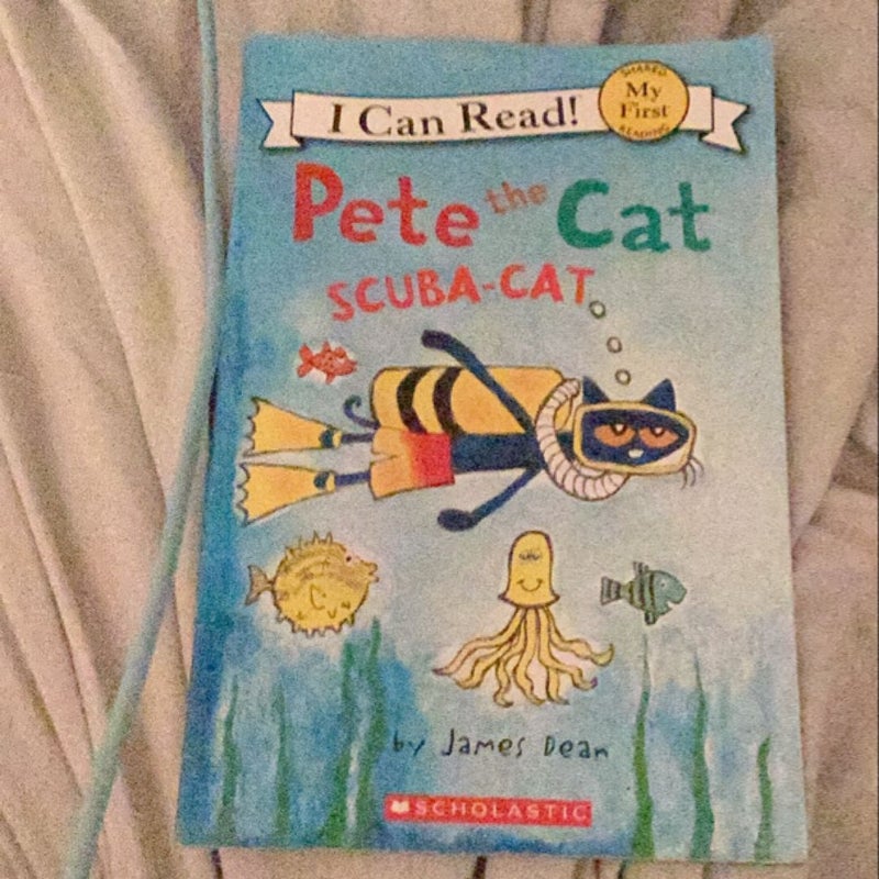 Pete the cat scuba cat