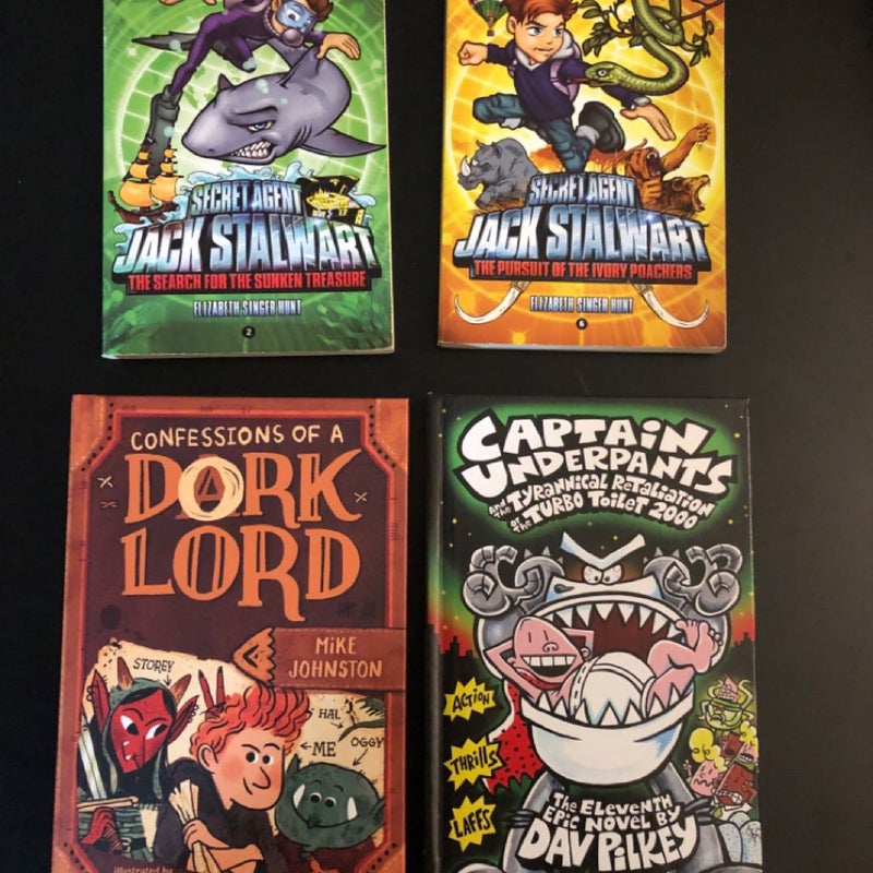 Bundle of 4 Books including Dork Lord