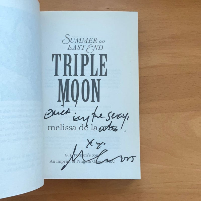 Triple Moon (signed ARC)