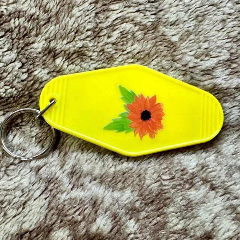 Yellow Keychain