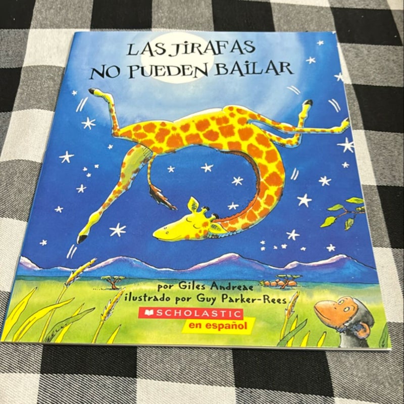 Las jirafas no pueden bailar