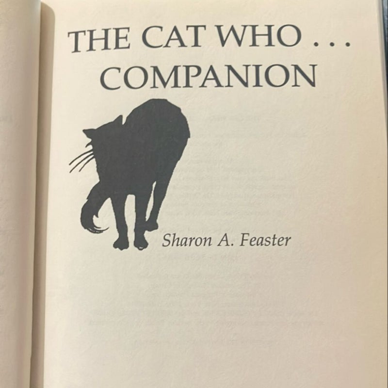 The Cat Who…Companion